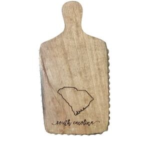 South‎ Carolina Wood Mini Cutting Board Or Hot Pad 11" Gift Decor
